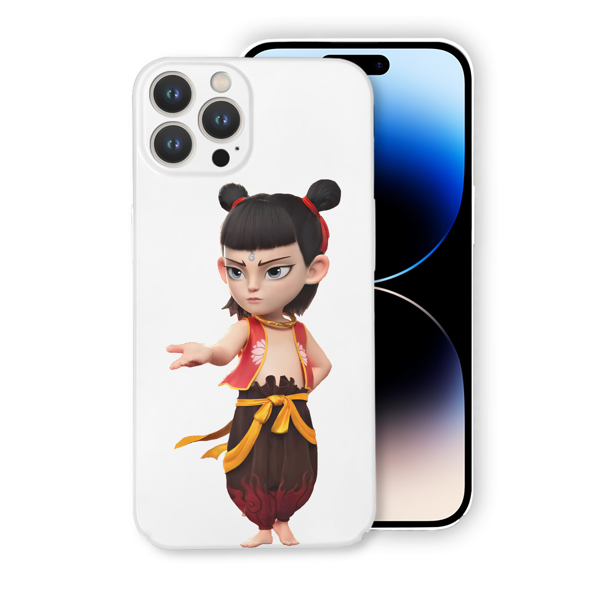 （画像用） Ne Zha 2 ナタ 魔童の大暴れ 【iPhone 14シリーズ対応】ハードケース